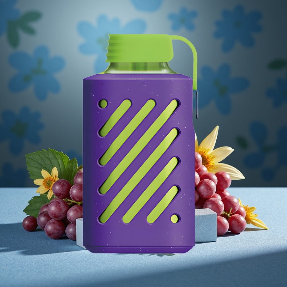 VOZOL GEAR 10000 Einweg-Vape Trauben-Eis mit 20 ml E-Liquid, VAMT Mesh Coil, 500mAh