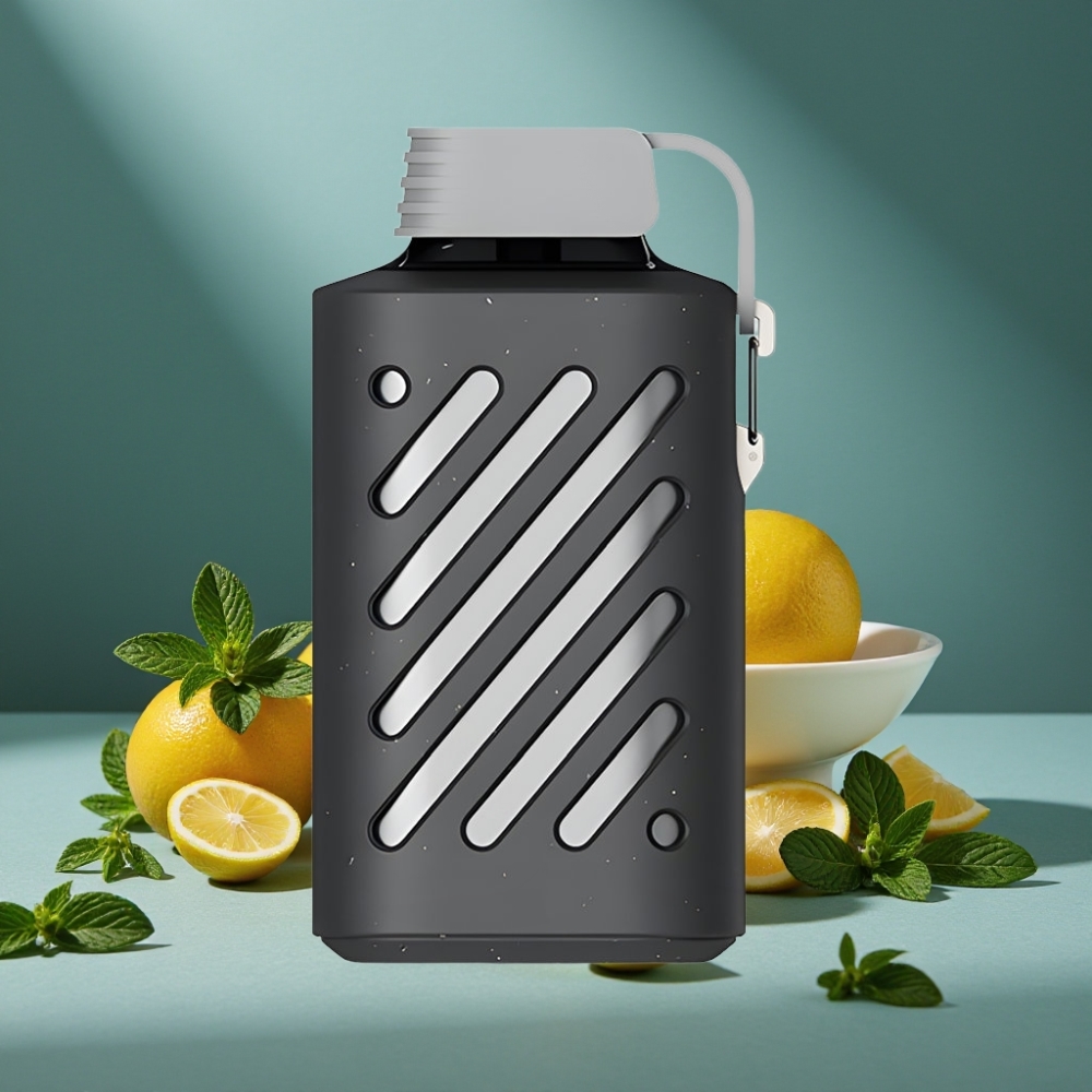 VOZOL GEAR 10000 Einweg-Vape Zitrone Minze 10000 Züge 20ml 50mg/ml VAMT Mesh Coil