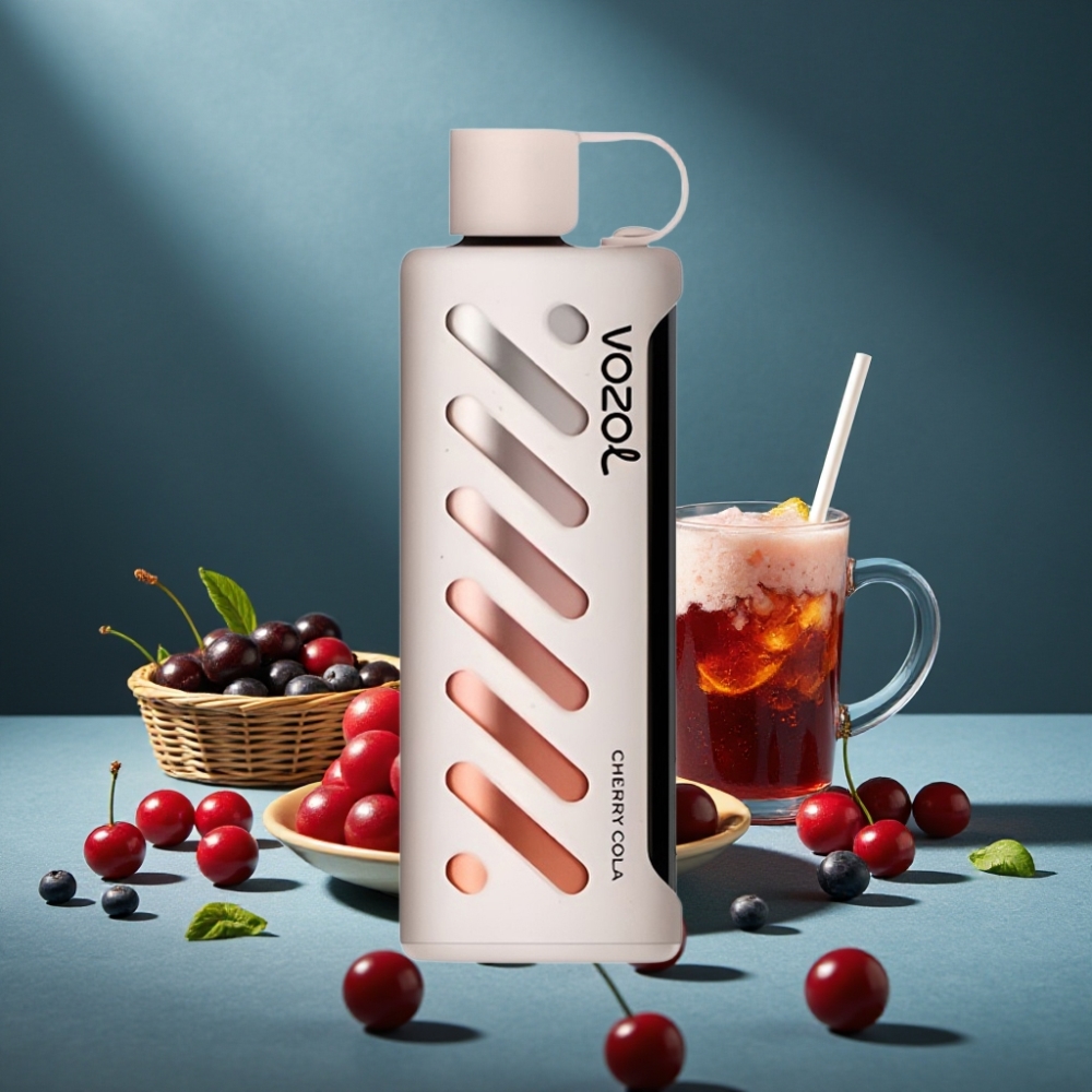 VOZOL Gear Shisha 25000 Puffs Kirsch-Cola S.i.L.C Tech Dual Mesh 1000mAh 5mg/ml