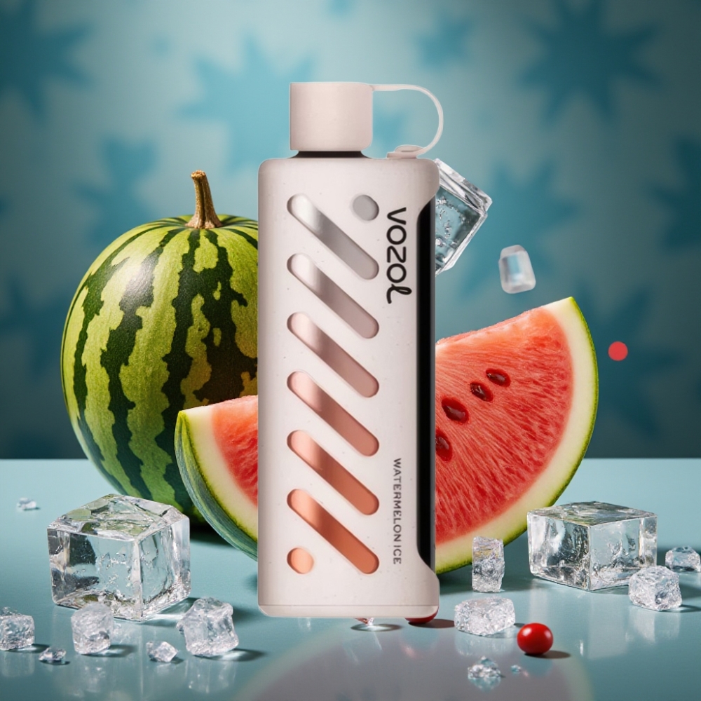 VOZOL Gear Shisha 25000 Puffs Wassermelone Eis S.i.L.C Tech Dual Mesh 1000mAh 5mg/ml