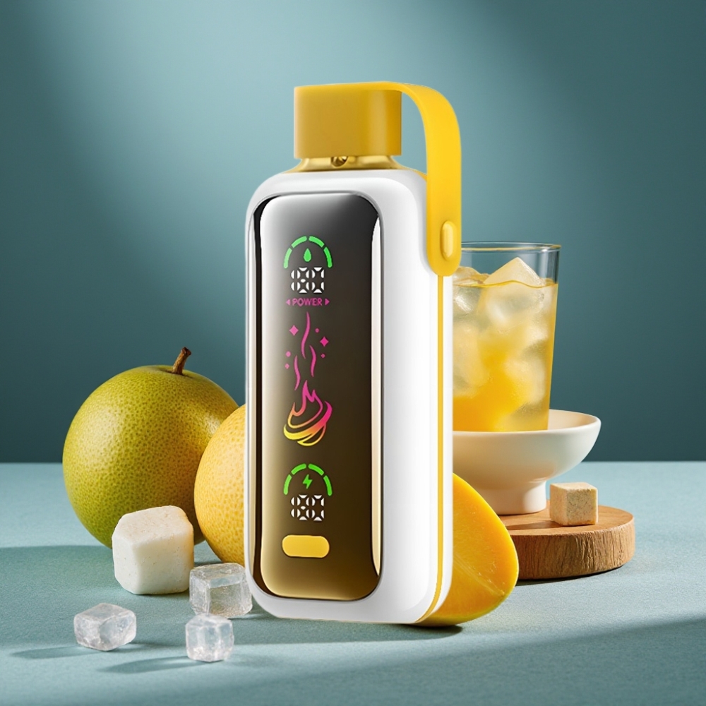 VOZOL Star 20000 Puffs Mango Eis 2.2" HD Spiegelbildschirm Dual Mesh 650mAh