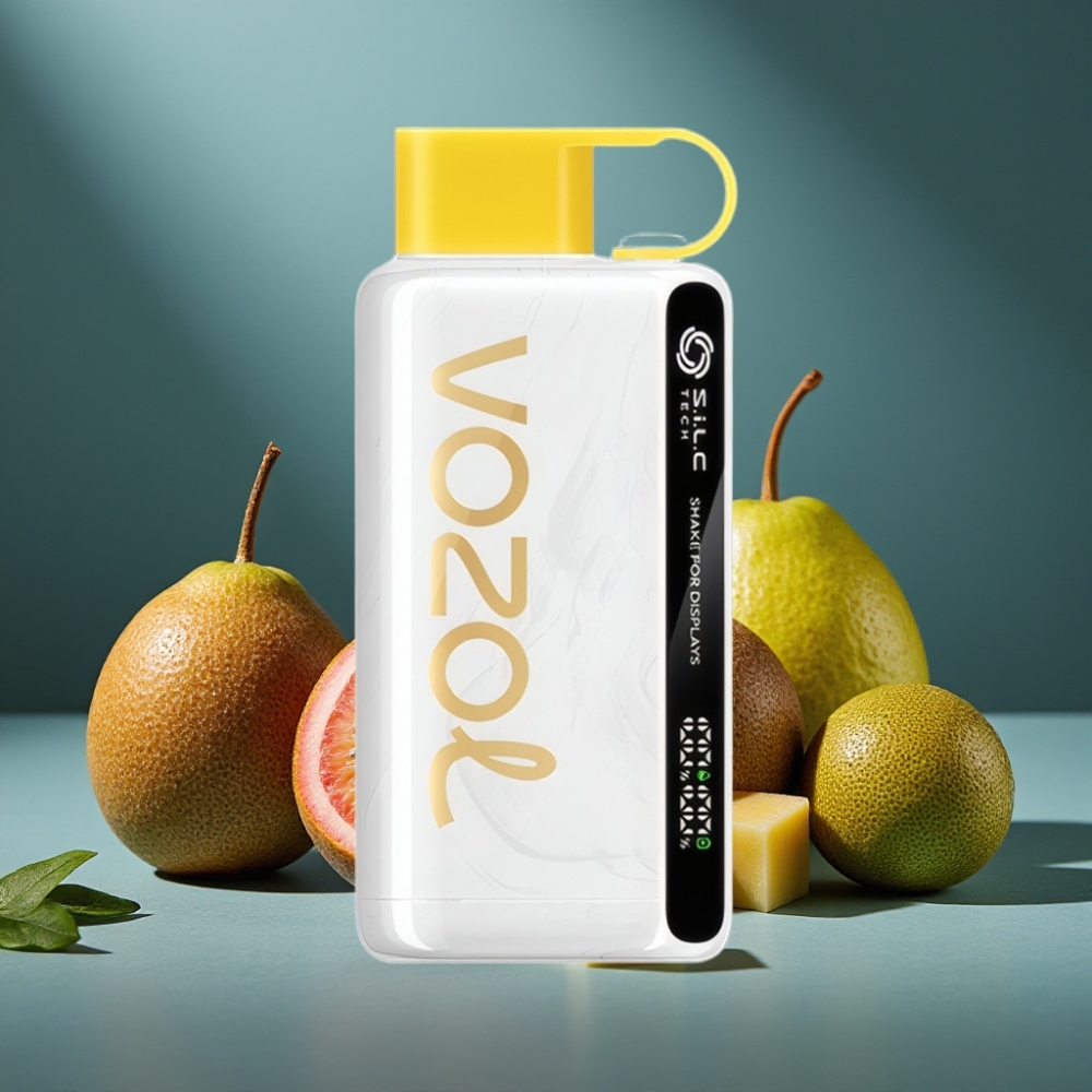 VOZOL STAR 9000/12000 Einweg-Vape Kiwi Passionsfrucht Guave mit S.i.L.C TECH, Mundstückschutz, 30% schnellere Aufladung, 650mAh, 0/20/50mg/ml Nikotin