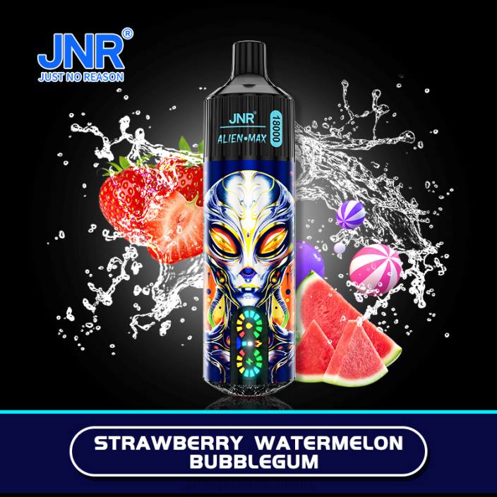 JNR ALIEN max Erdbeer-Wassermelonen-Kaugummi JNR Vape Germany BTXH24