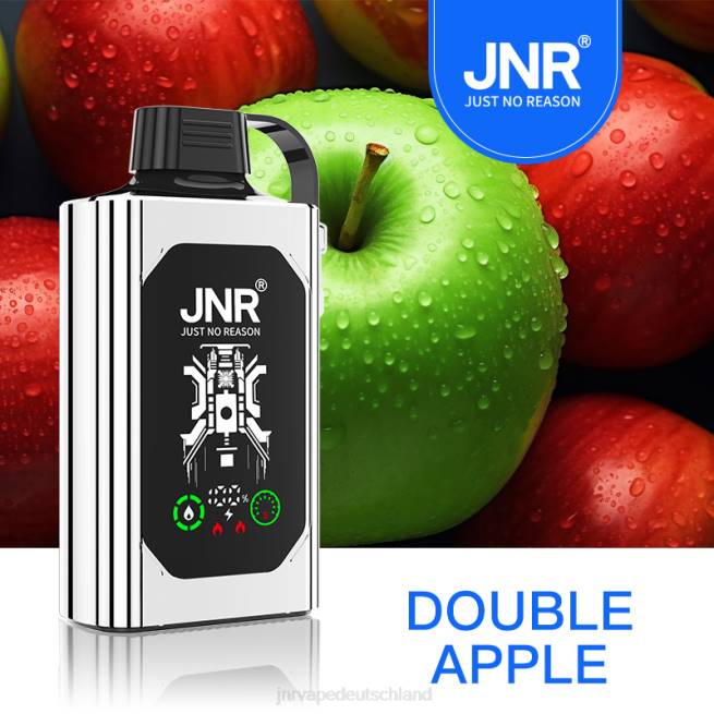 JNR SHISHA Kasten Doppelapfel N6FZ87 JNR Vape Pods
