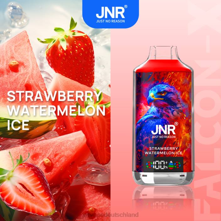 JNR FALCON X Erdbeer-Wassermelonen-Eis JNR Vape Flavours BTXH7